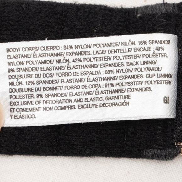 Wacoal Black Lace Opulence Contour Bra 853112 Size 32DD - Picture 7 of 10